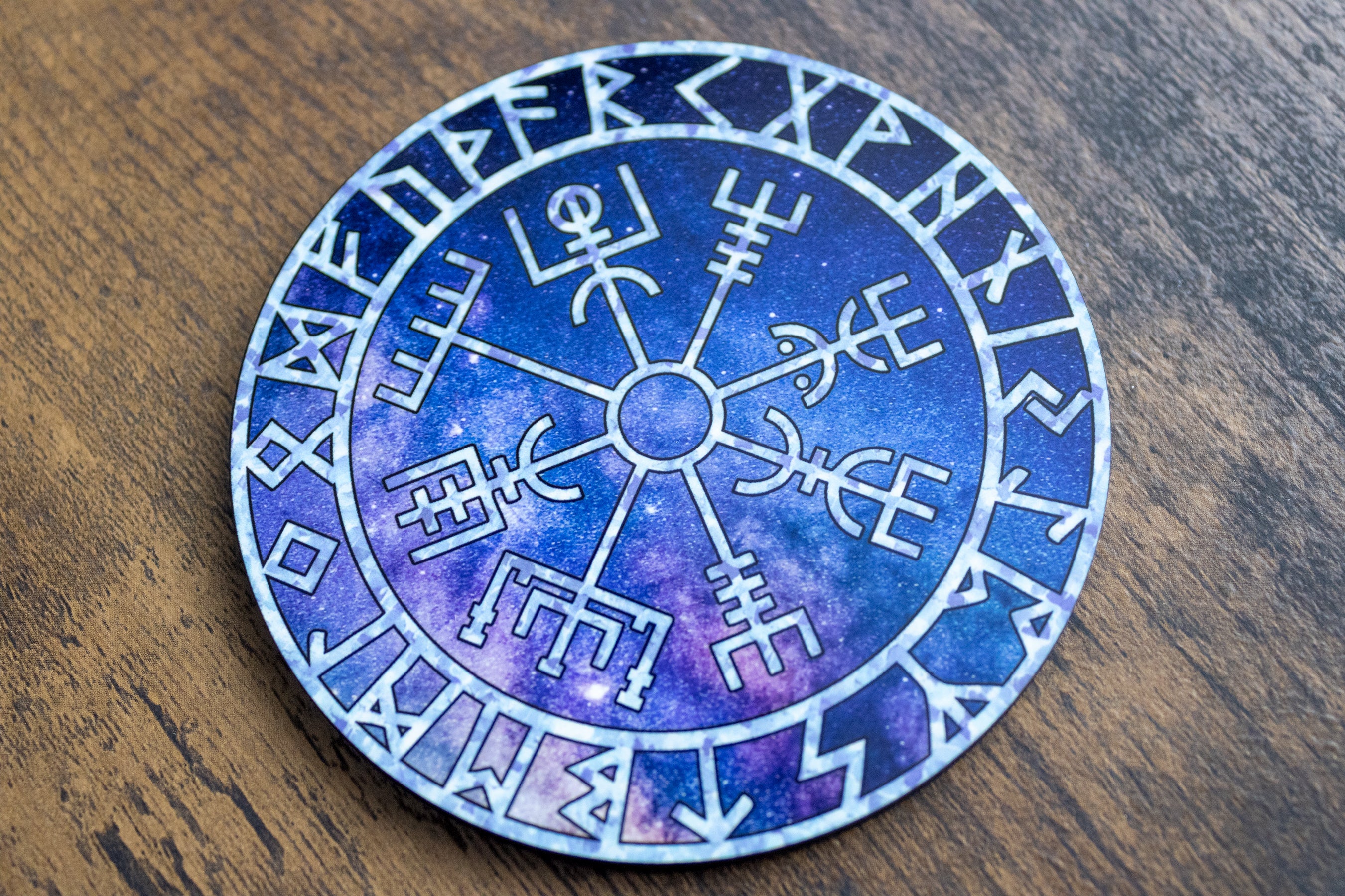 Viking Vegvisir Coaster