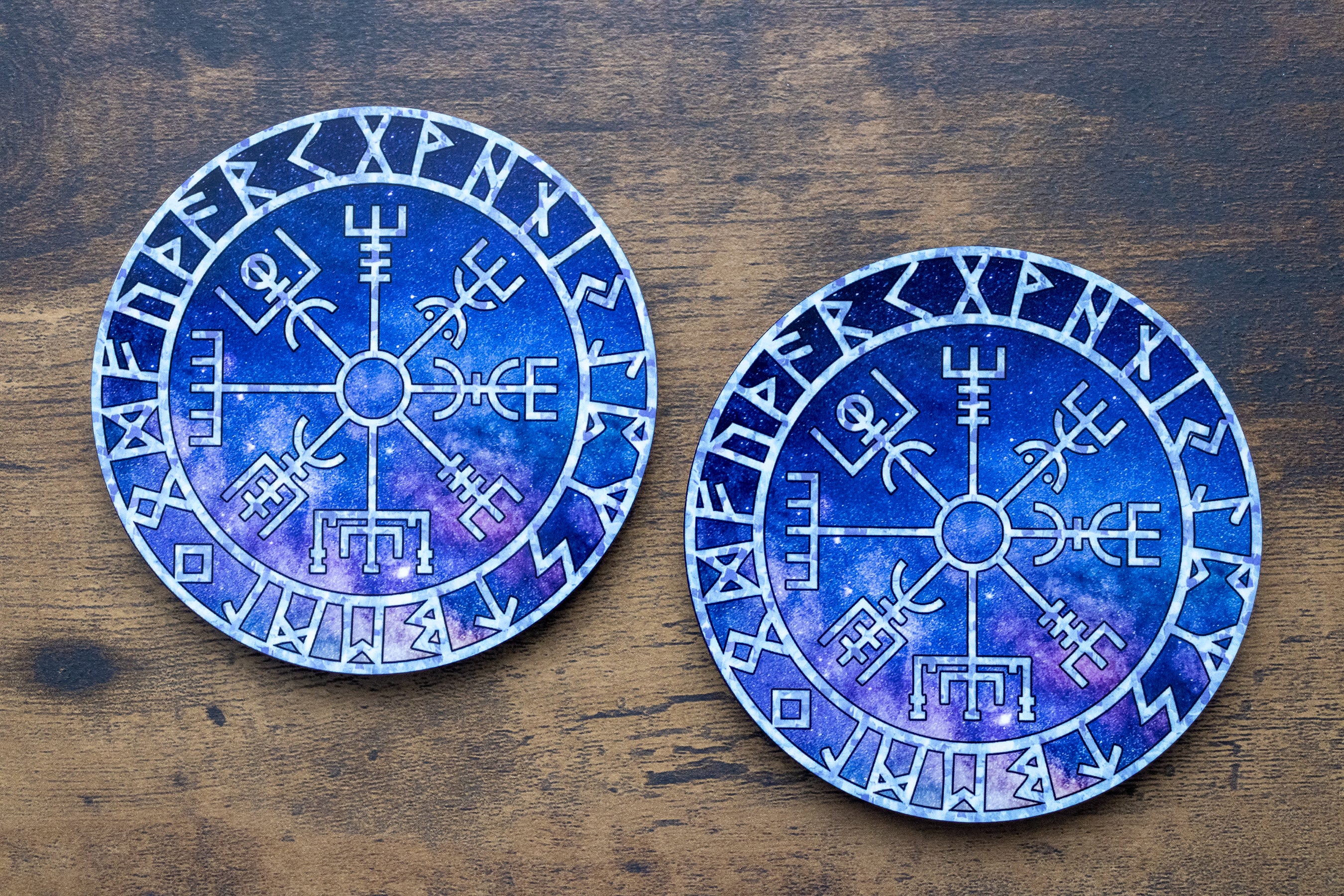 Viking Vegvisir Coaster
