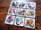 Monster Hunter Rise Coasters