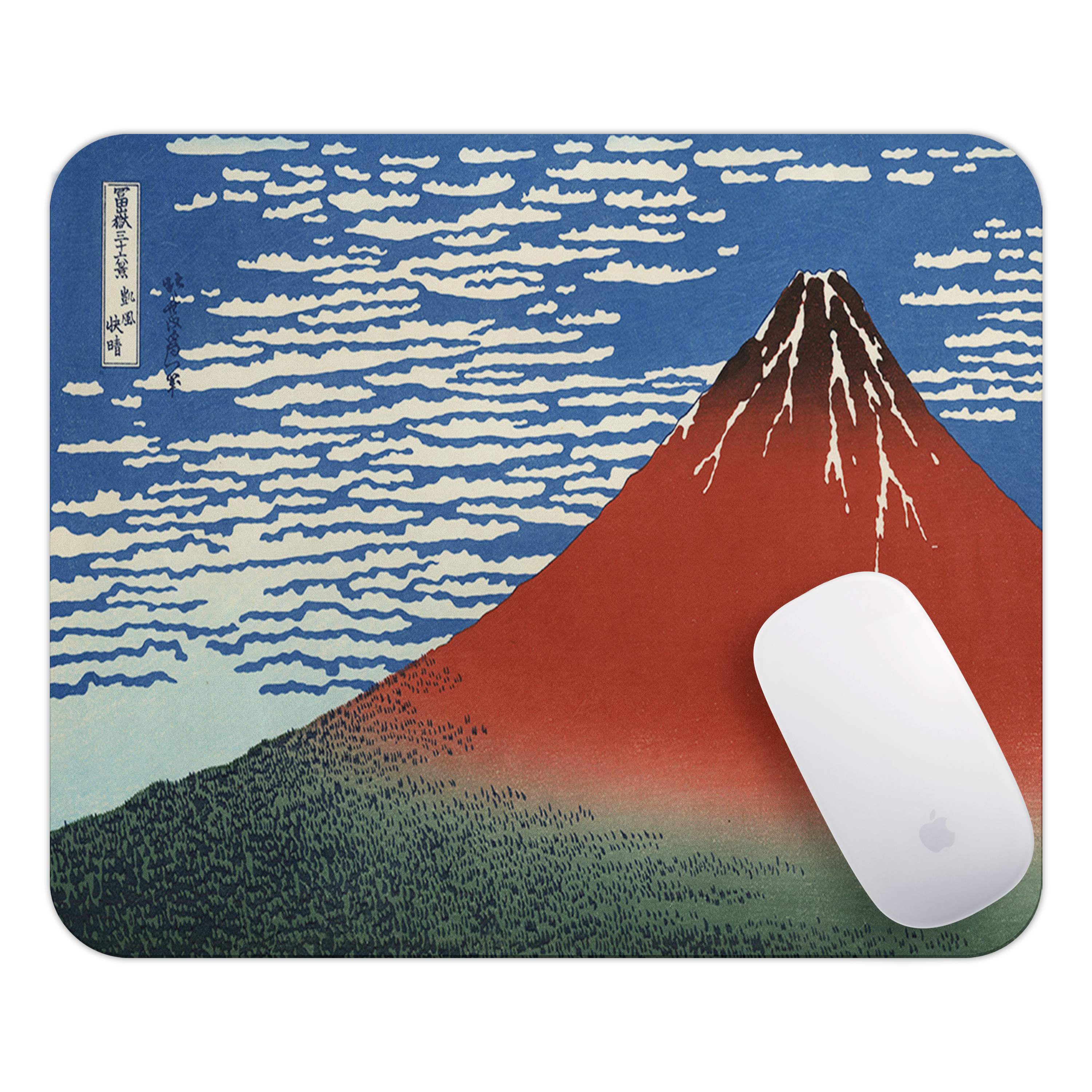 Red Fuji Mouse Pad