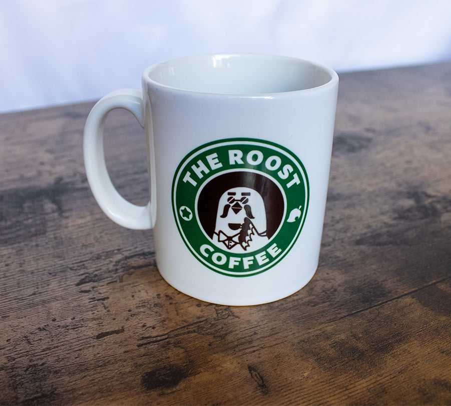 Brewsters Roost Coffee Mug & Coaster Set