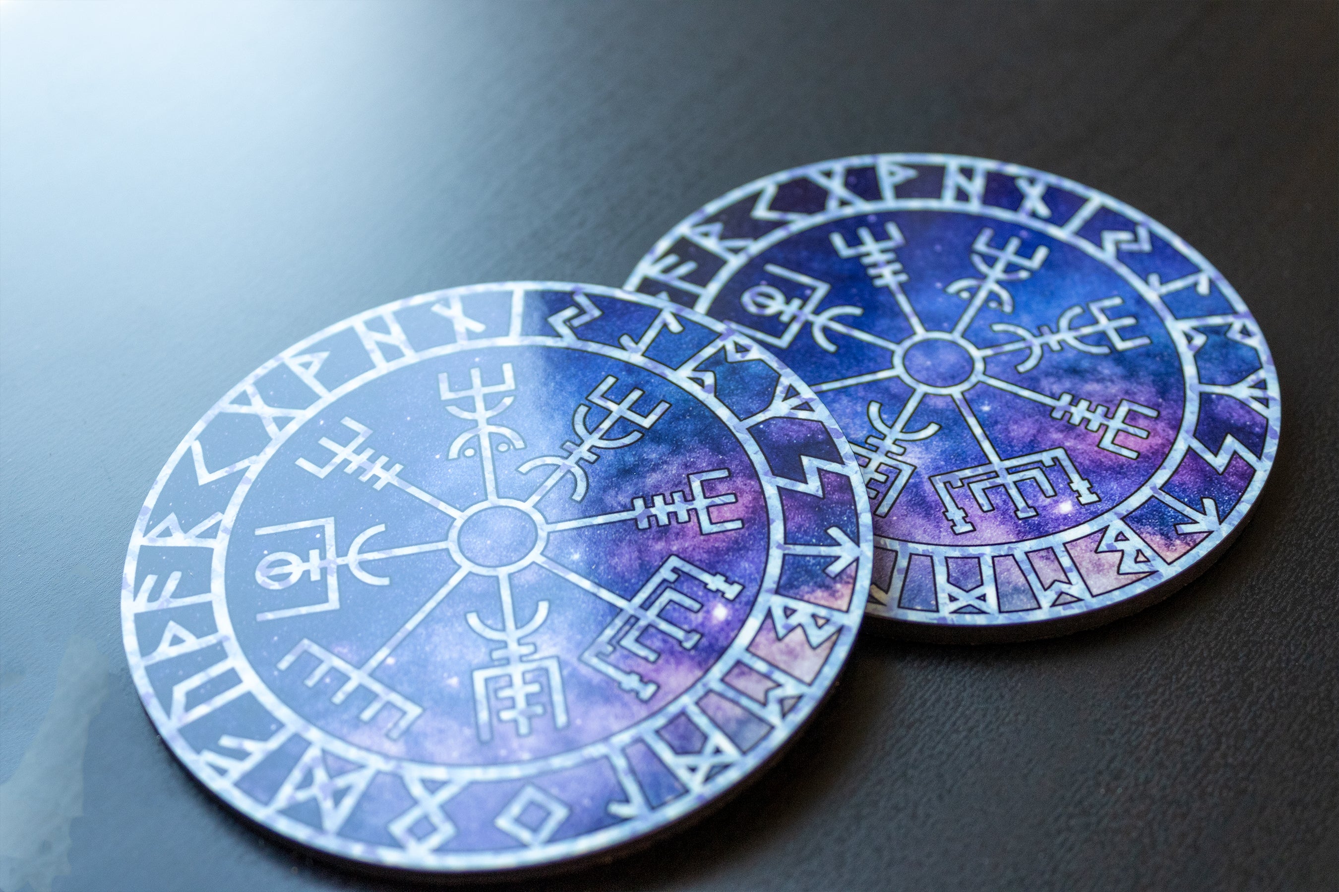 Viking Vegvisir Coaster