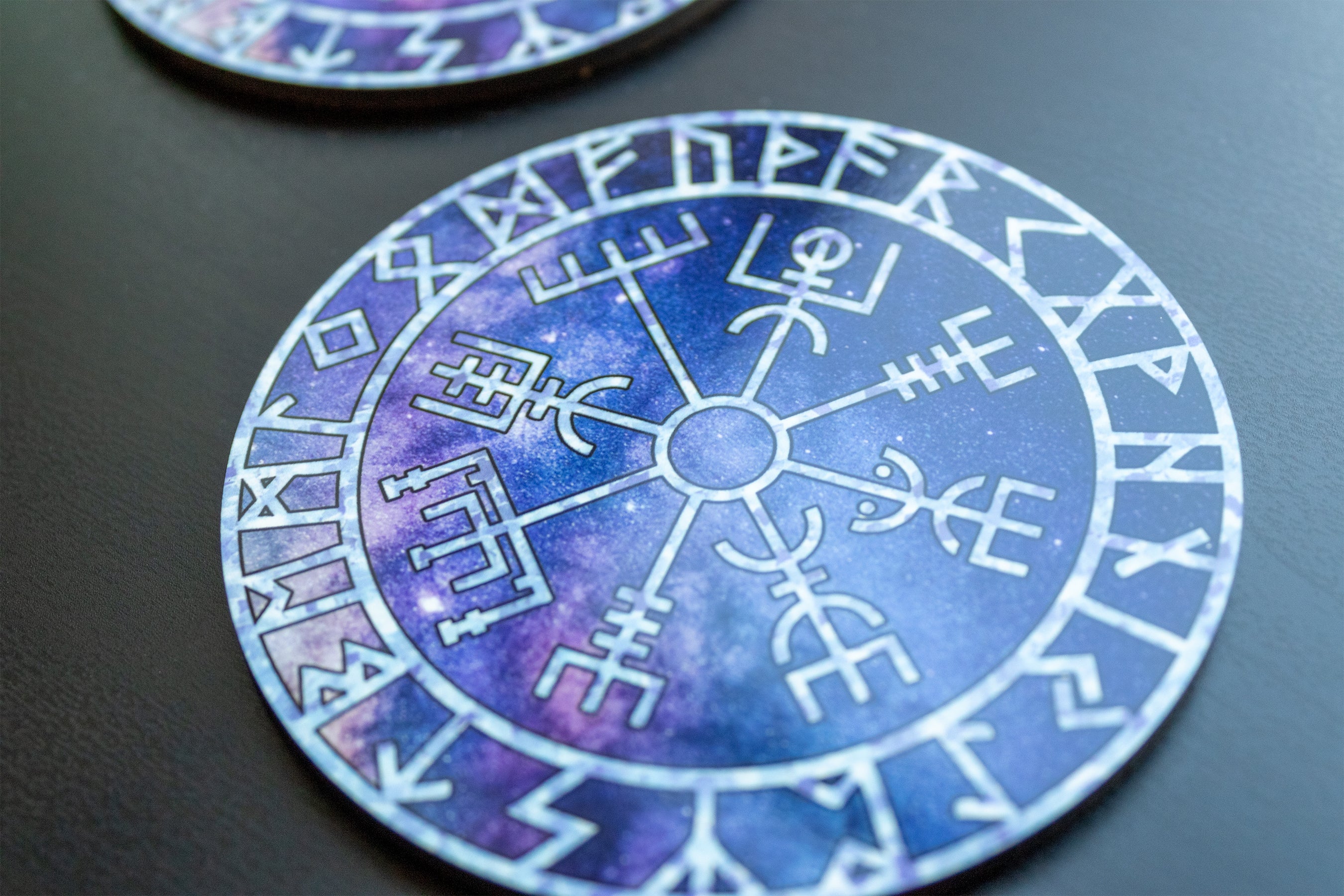 Viking Vegvisir Coaster